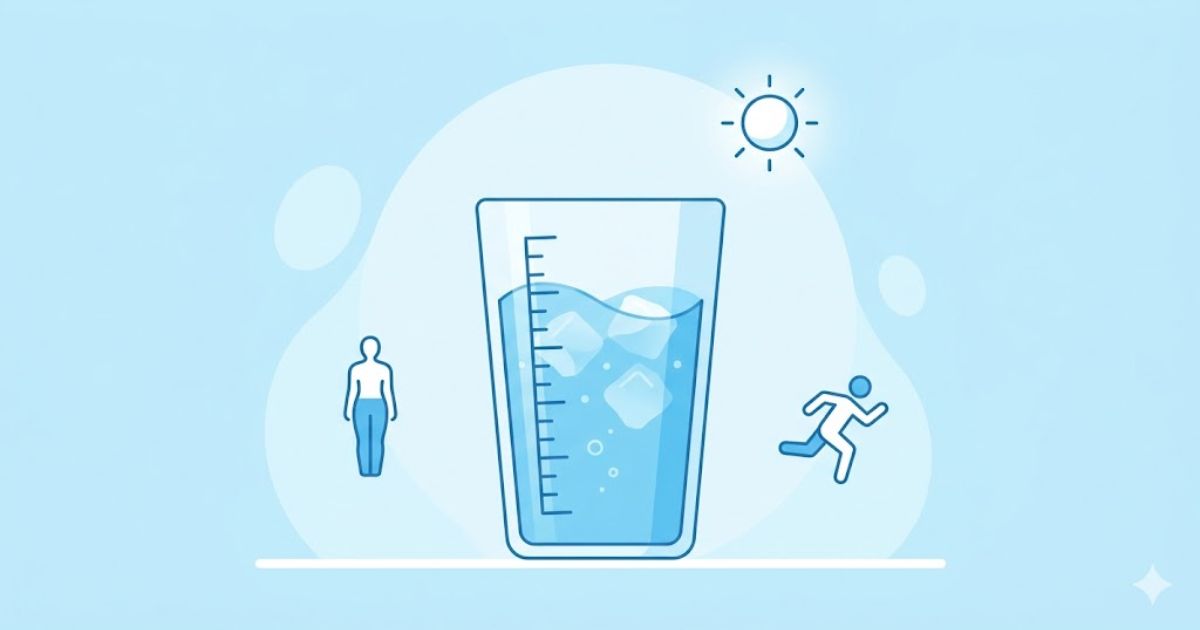 How Much Water Should You Actually Drink Every Day?